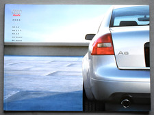 2003 AUDI A6/S6 SALES BROCHURE CATALOG ~ 48 PAGES ~ 8.5