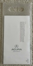 Acura RL 2009 Promo Print Set with Bag Advance 7 Pieces New 6.25