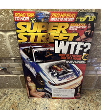 Super Street Magazine January 2008 Nissan Honda WTF Body Soul Enthusiasts Drift picture