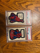 1975 Topps Marvel Comic Book Heroes Spider-Man 1 & 2. Both PSA 9’s. Grail set  picture