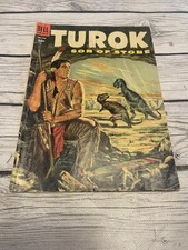 Turok Son of Stone #596 First Appearance of Turok, Dell Comics 1954 picture