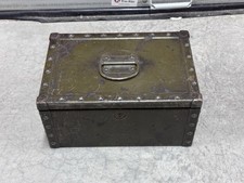 Vintage Erie No. 75 Steel Lock Box No Key picture