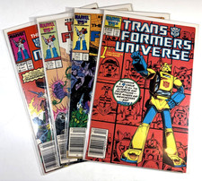 Marvel TRANSFORMERS Universe #1 + The MOVIE #1-2 + HEADMASTERS #1 (VF to VF/NM) picture