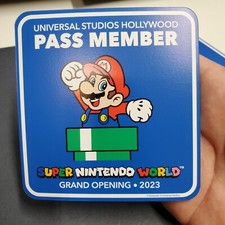 2023 Super Nintendo World Universal Studios Mario Magnet (*Aftermarket) picture