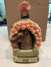 Vintage 1972 Jim Beam Kentucky Derby Canonero II 1971 Winner Decanter - Empty picture