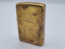 Zippo Commemorative Solid Brass 1985 Lighter Vintage Lighter 1932 - 1985 picture