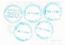 Arlington National Cemetery  A250  NATIONAL PARK SERVICE PASSPORT STAMP Lot picture