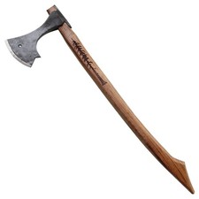 Custom Hand Forged High Carbon Steel Viking Battle Axe | Fully Functional picture