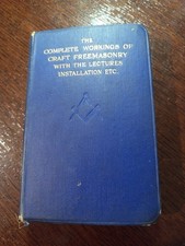 1919 The Complete Working of Craft  Freemasonry masonic    /93 picture