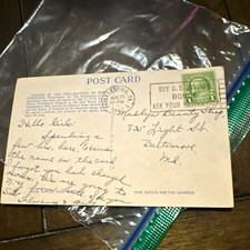 Signing of the Declaration of Independence Divided Back Postcard 1910 5.5x3.5 picture