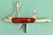 RARE Vintage 1974-1976 VICTORINOX SALESMAN 84mm Swiss Army Knife No Key Ring Var picture