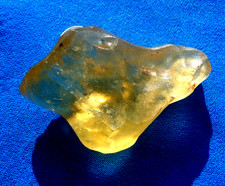 Libyan Desert Glass Meteorite Tektite impact specimen( 515 ct)Dimples Super AAA+ picture