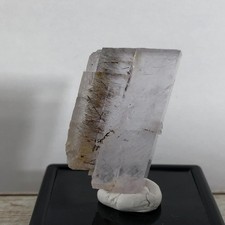 Rare Rutilated Lavender Calcite Crystal Rhombohedral Mineral Specimen CFC-8 picture