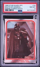 1980 Star Wars OPC #34 Death Of Admiral Ozzel PSA 8--POP 1, 2 Higher picture