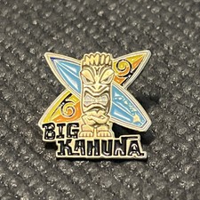 Gotta Be Hawaiian Big Kahuna Lapel Pin Hat CollectorSurfing Hawaii P7137 picture