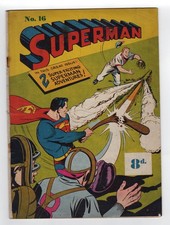 1950 DC SUPERMAN #66 , WORLDS FINEST #48 & ACTION COMICS #135 RARE KEY GRAIL UK picture