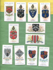 1906 W.O. & H.O. WILLS SCHOOL ARMS 50 DIFFERENT TOBACCO CARD SET picture
