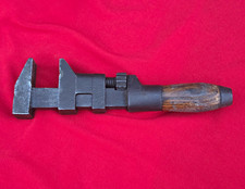 Vintage 8 Inch Adjustable Wrench Stamped 