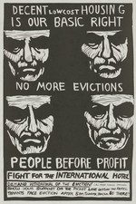 Decent Housing is Our Basic Right Poster - 1960s Activism 🎨 16x24 picture