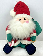 1993 International Silver Company Christmas Santa Claus Stuffed Plush picture