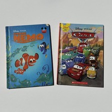Disney Pixar Cars Finding Nemo Books Lot Scholastic Wonderful World of Reading picture