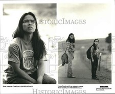 1998 Press Photo Evan Adams and Adam Beach star in 