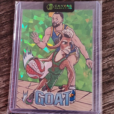 Canvas Marketing 2026 GOAT World Premiere Hologram Trading Card Stephen Curry picture