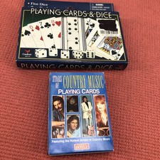 Stars of Country Music Cards 1996- Boxed Hoyle Deck-New - And 2 Decks With Dice picture