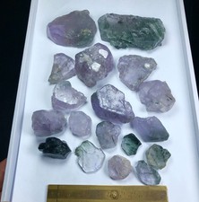 Excellent Quality PINK AND GREEN APATITE CRYSTALS LOT - 710 GRAMS picture