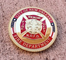 CITY OF NEW ORLEANS FIRE DEPARTMEMT CHALLENGE COIN ·FAST SHIPPING· ·IN STOCK· picture