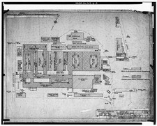 Photo:Hamtramck Michigan Dodge Brothers Motor Car Company Plant Plan 1957 picture