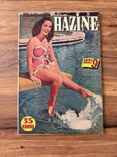 Elizabeth Taylor Hazine Turkish Vintage Magazine Rare Original Hollywood Cover picture