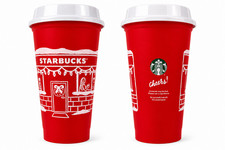 Starbucks - Red Cup - 2025 - Christmas Holiday - 16oz - Reusable - 2 Pack picture