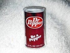 Retro Dr. Pepper Can Lapel Pin Be A Pepper NEW picture