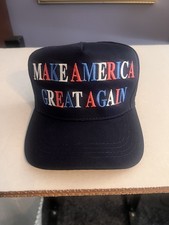 DONALD J TRUMP OFFICIAL AUTHENTIC 4TH OF JULY RED/WHITE/BLUE MAGA HAT CALI FAME picture