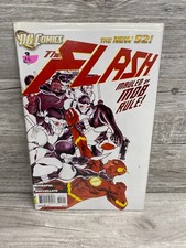 DC Comics  The New 52 THE FLASH Mauled by Mob Rule #3 Modern Age January 2012 picture