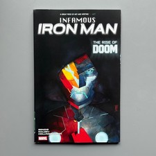 Infamous Iron Man The Rise of Doom TPB Marvel Graphic Novel 2026 Bendis Maleev picture