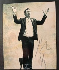 Andrew Yang For President 2020 Signed Autograph 8x10 Photo COA MATH  picture