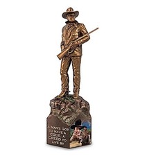 The Bradford Exchange Issue #3: 'A Creed' Hand-Cast Cold-Bronze Sculpture 7.5
