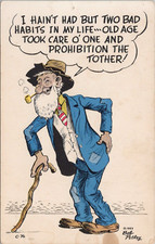 Comic PC * Petley Laff Card Old Man 