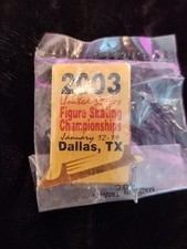 2003 US Figure Skating Championships Dallas Texas Lapel Pin picture