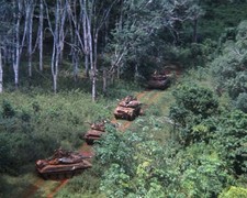 U.S.Tanks on Patrol in North Vietcong 8