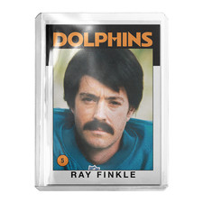 Custom Ray Finkle Miami Dolphins Ace Ventura Novelty 1986 Football Card picture