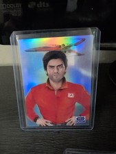 2021 Star Wars Galaxy #95 Purple /25 Commander Poe Dameron picture
