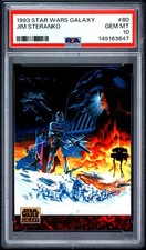 1993 Star Wars Galaxy #80 JIM STERANKO PSA 10 POP 5 picture