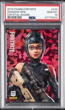 2019 PANINI FORTNITE CRYSTAL SHARD #234 SHADOW OPS PSA 10 picture