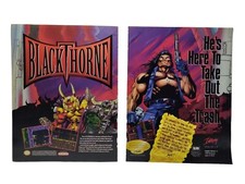 Blackthorne 2 Page Print Ad Poster Official Art Magazine 1994 Super NES picture