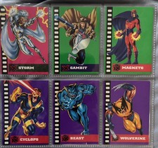 1995 Fleer Ultra X-Men Toy Biz Promo Card Set Marvel Variant Suspended Animation picture