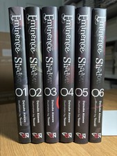 The Eminence In Shadow Volumes 1-6 Hardcover Light Novel Set English picture