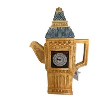 London Pottery Ceramic Teapot Big Ben Memories of London Collection 4-Cup READ picture